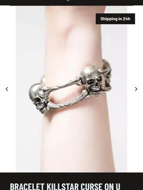 Killstar Curse On U Bracelet